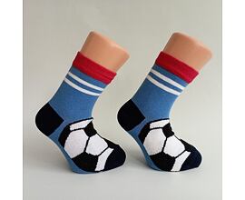 chlapecké ponožky s fotbalovým míčem Trepon gulit