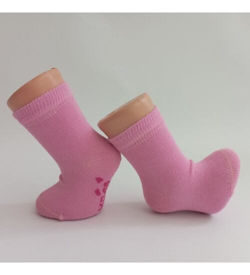 růžové ponožky pro miminko